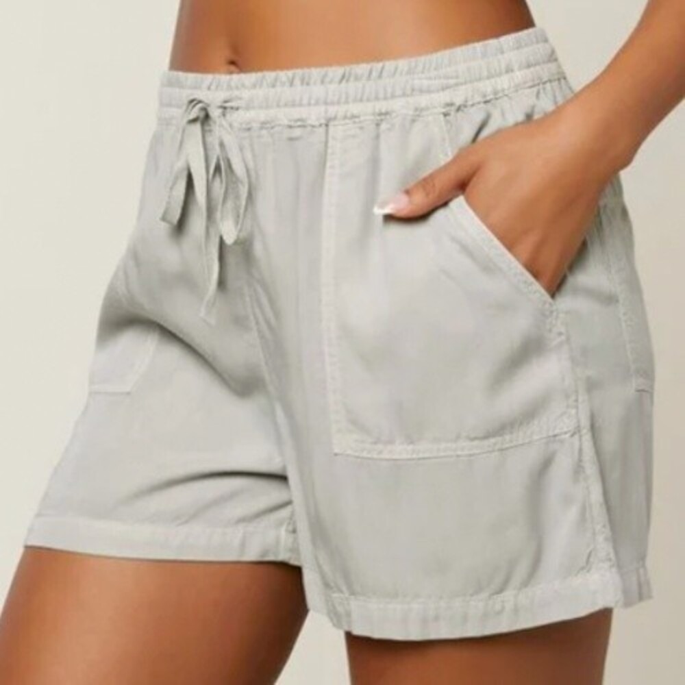 O'Neill Womens Lightweight Pull On "Fern" Shorts Drawstring
